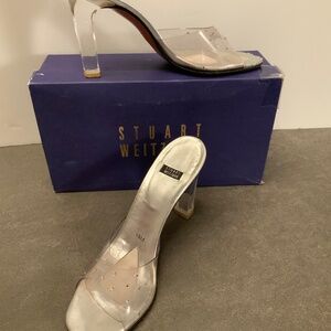 Stuart Weitzman Lucite Heels Vintage